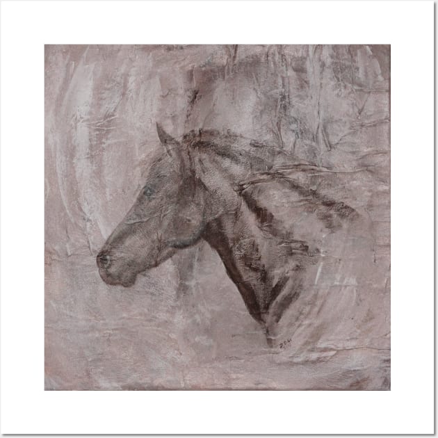 Morgan Horse Profile Wall Art by Danielle Stilloe